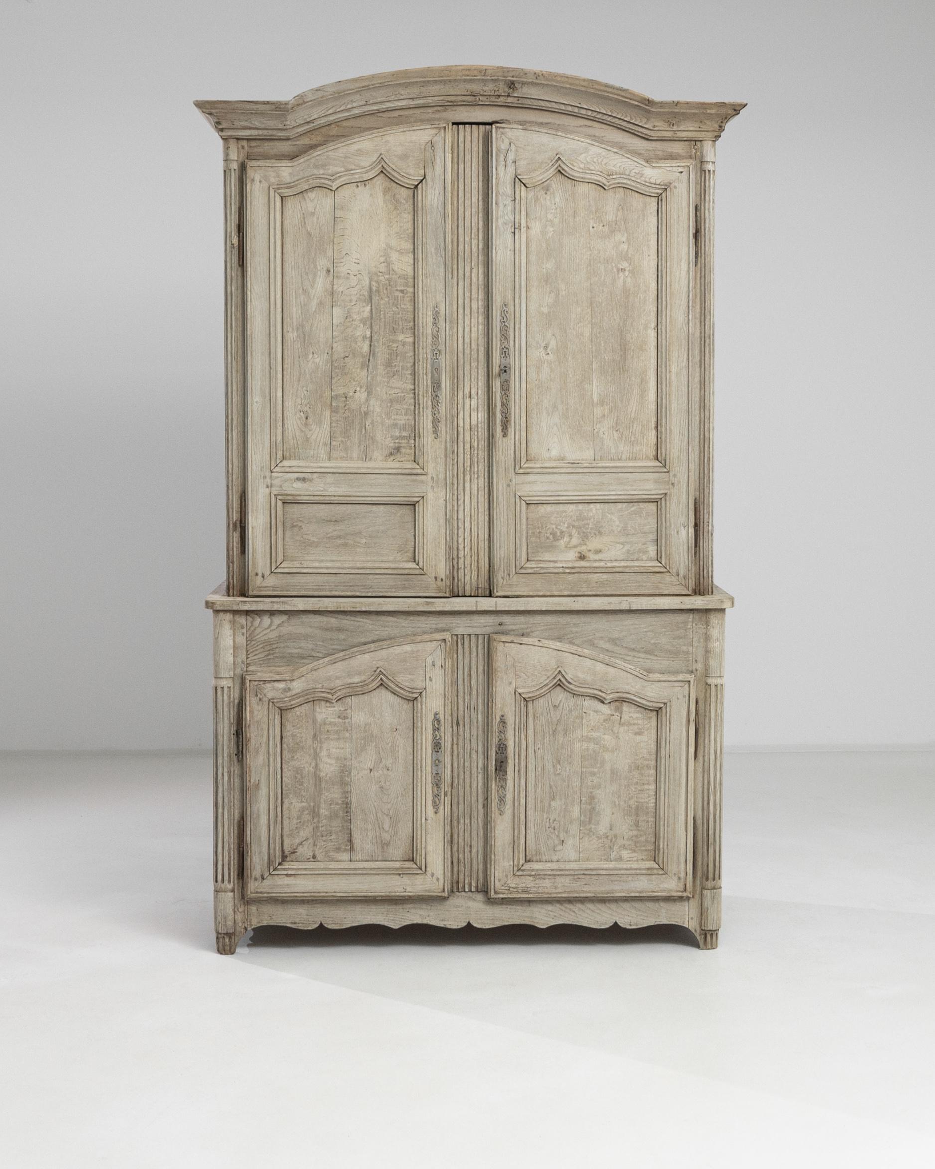 19th Century French Wooden Cabinet 1