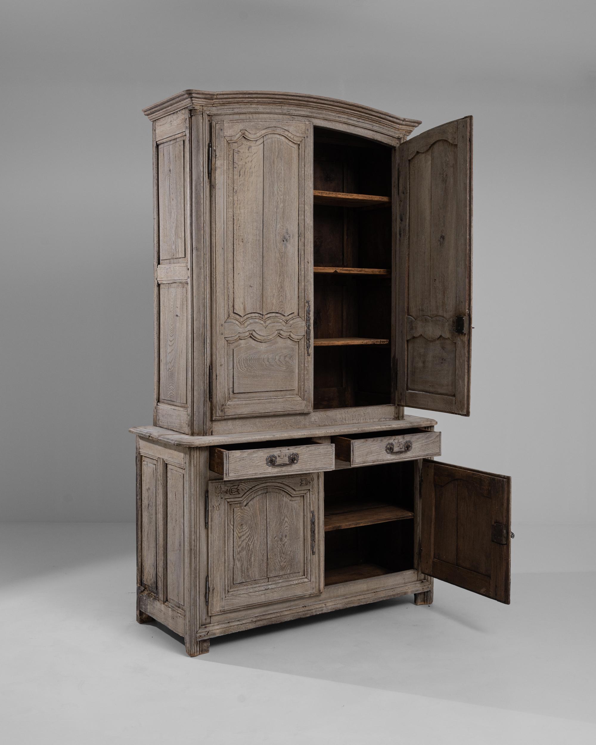 19th Century French Wooden Cabinet  1