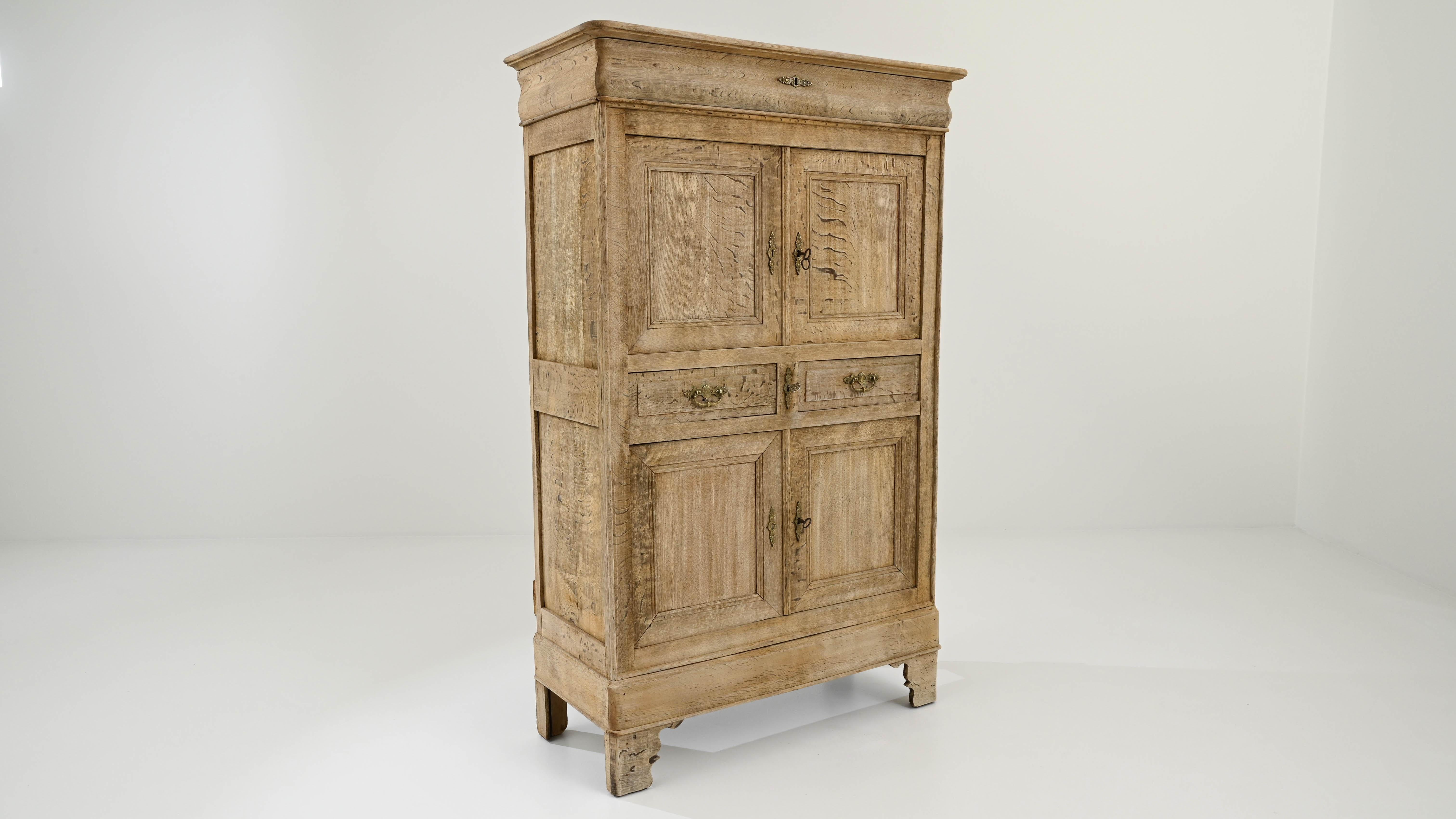 19th Century French Wooden Cabinet  1