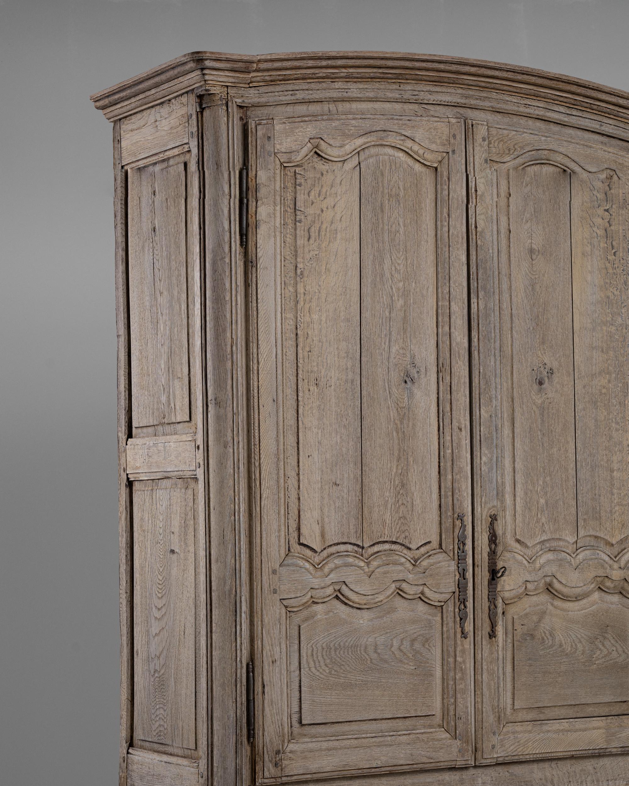 19th Century French Wooden Cabinet  2