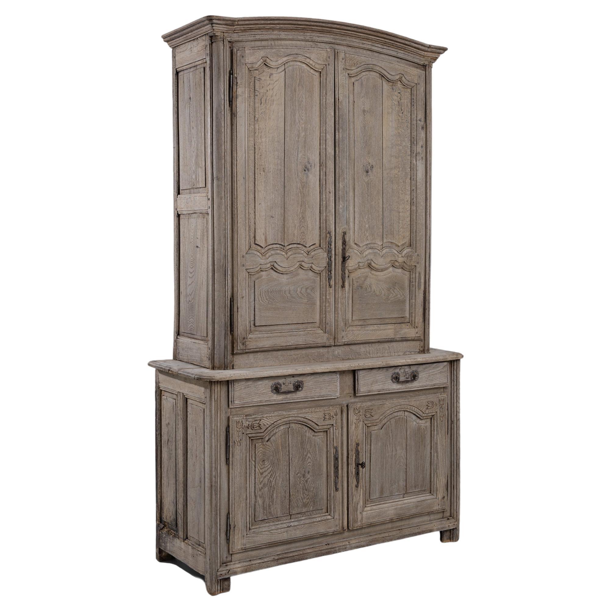 19th Century French Wooden Cabinet 