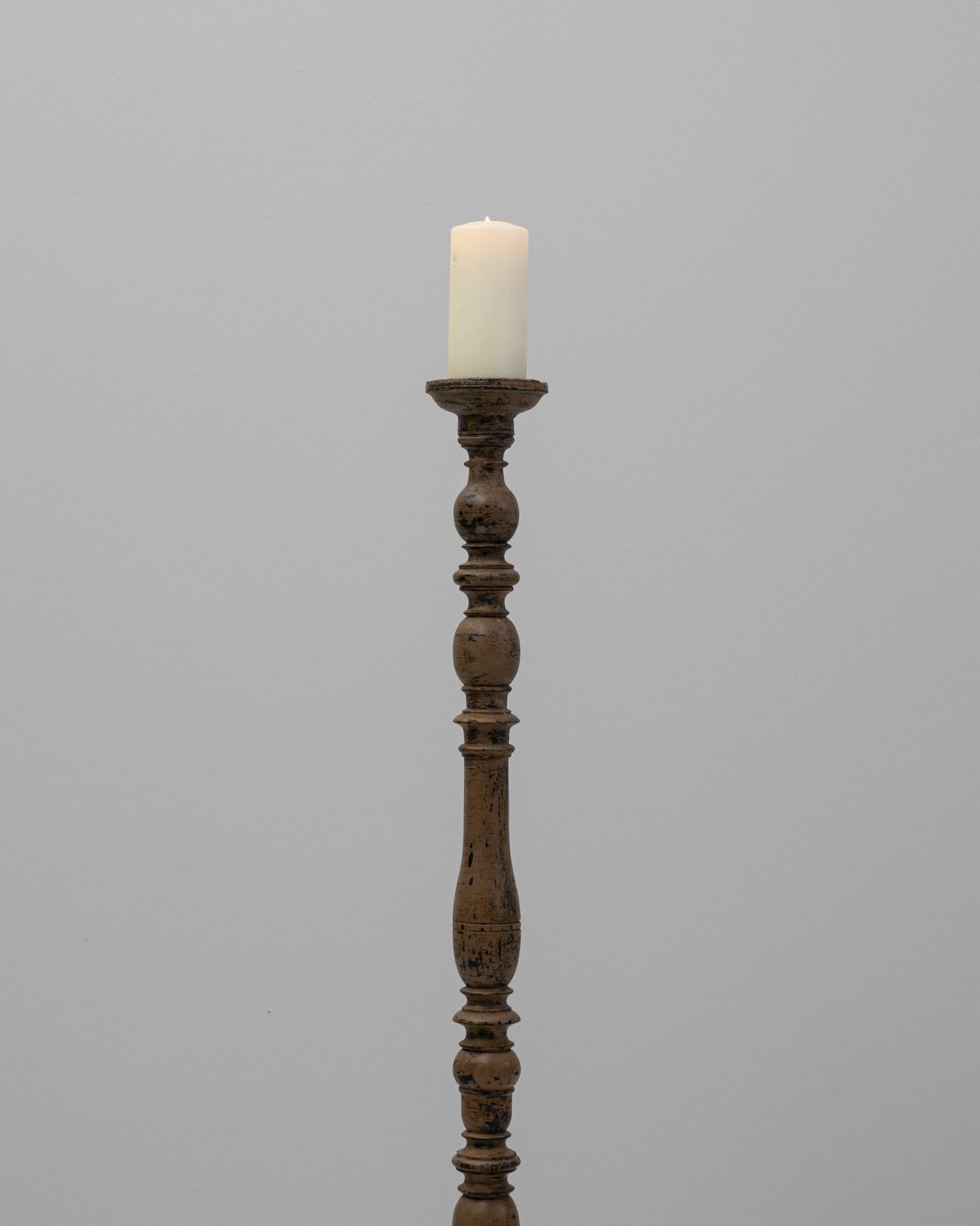 Candeliere in legno francese del XIX secolo in vendita 1