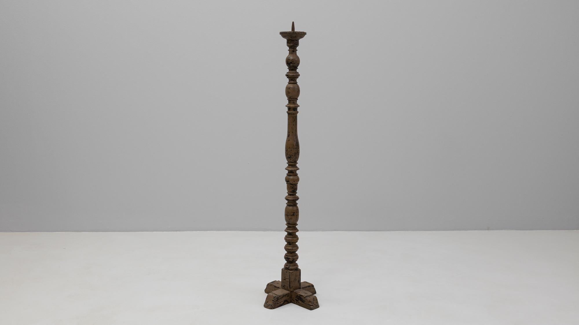 Candeliere in legno francese del XIX secolo in vendita 3