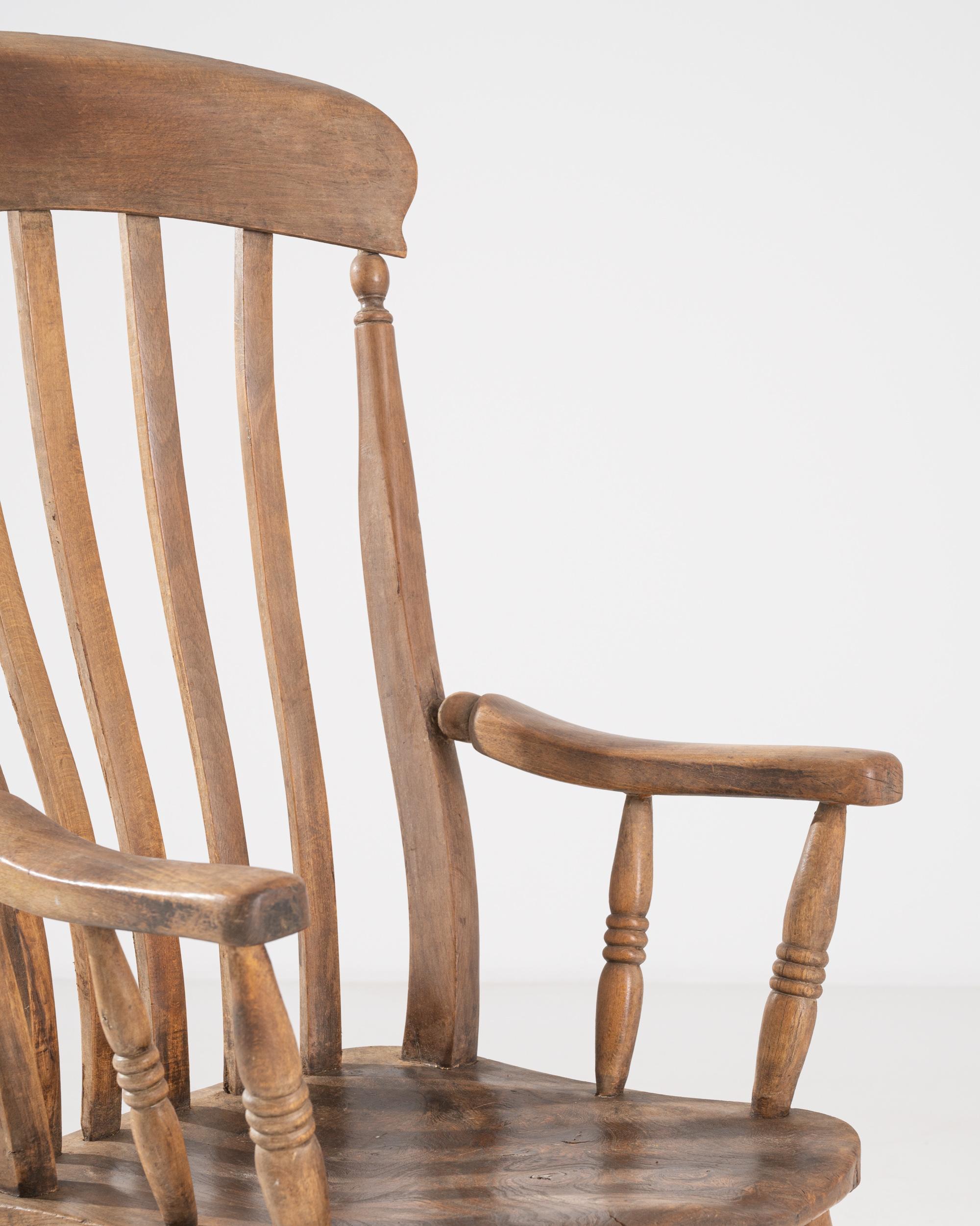 19th Century French Wooden Chair 6