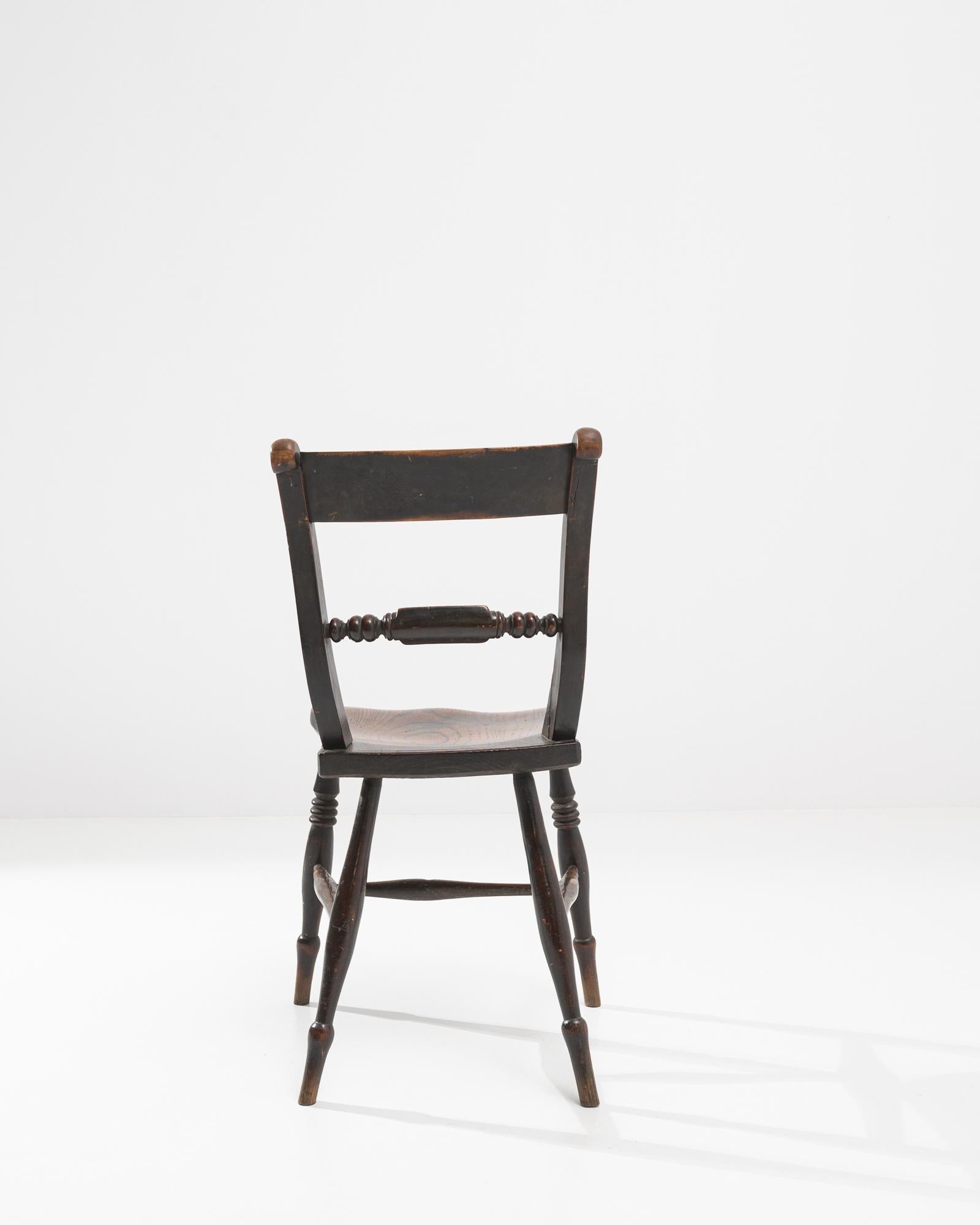 19th Century French Wooden Chair For Sale 1