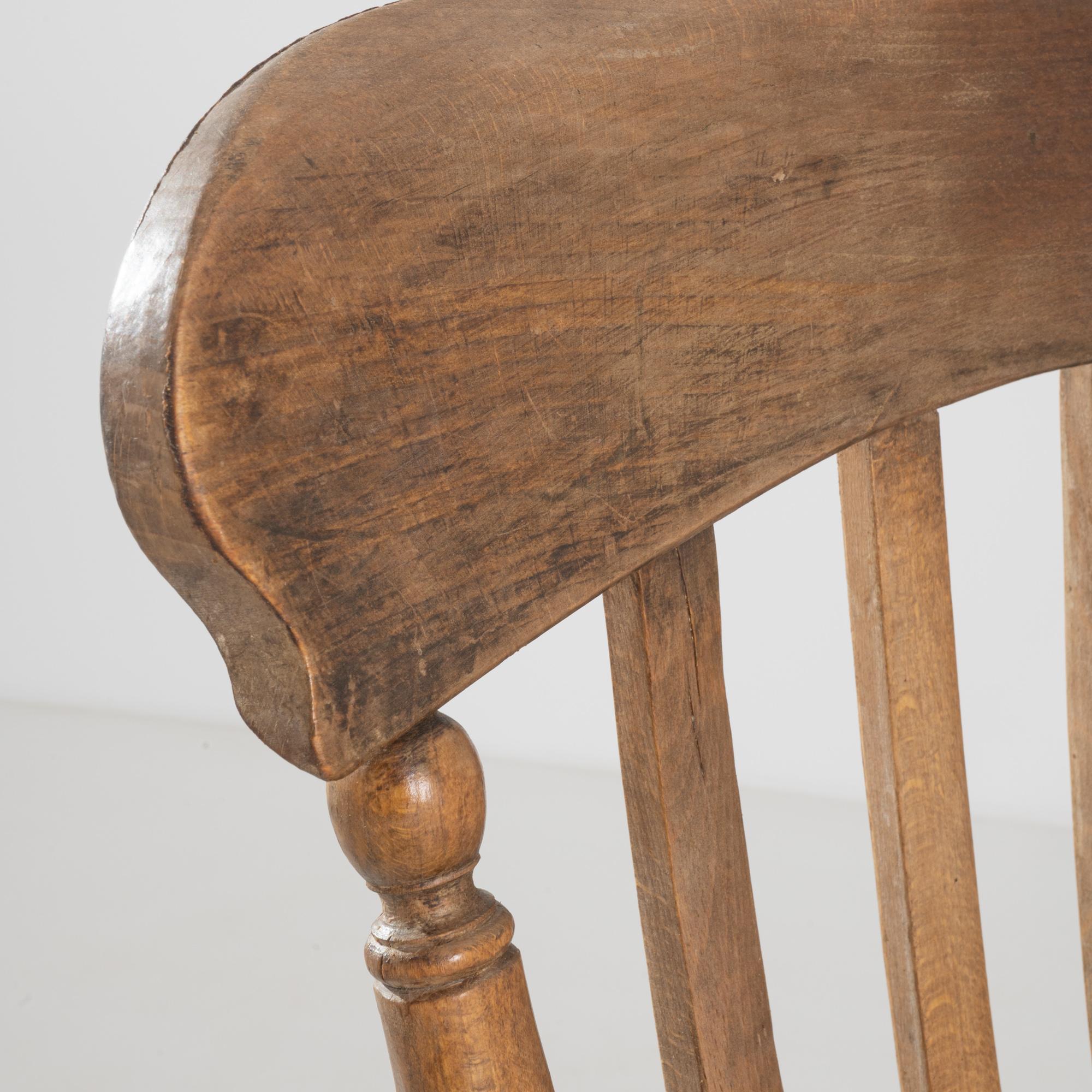 19th Century French Wooden Chair 3