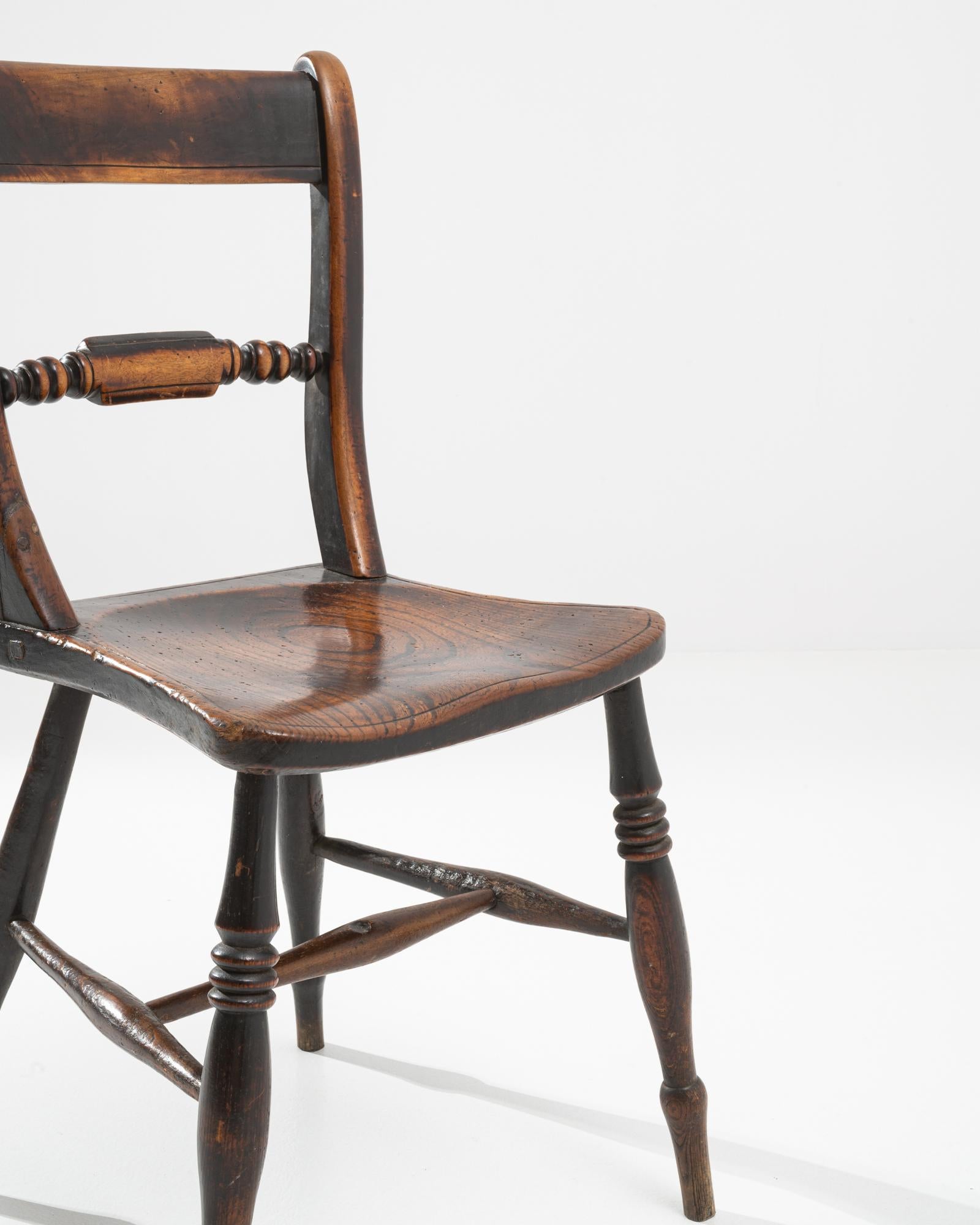 19th Century French Wooden Chair For Sale 4