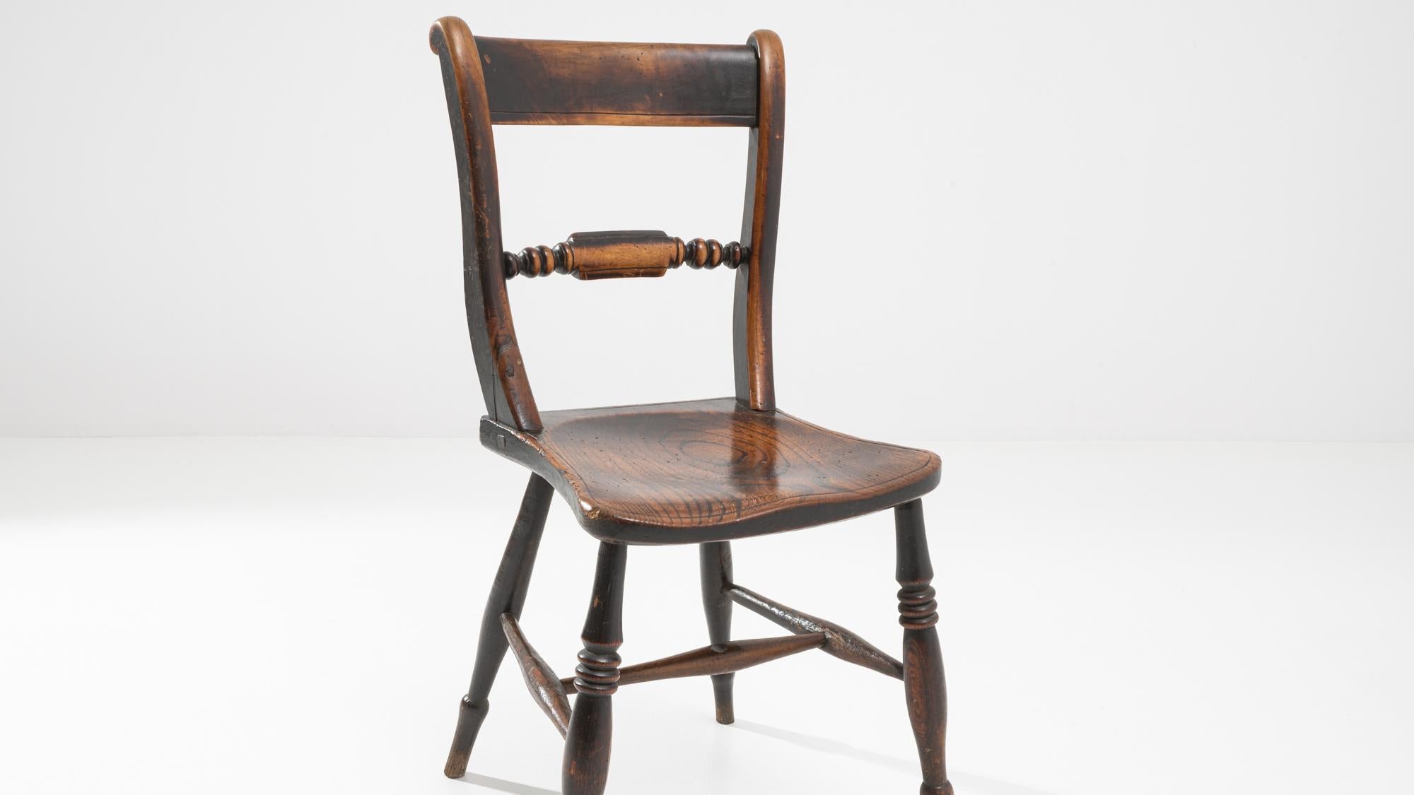 19th Century French Wooden Chair For Sale 5