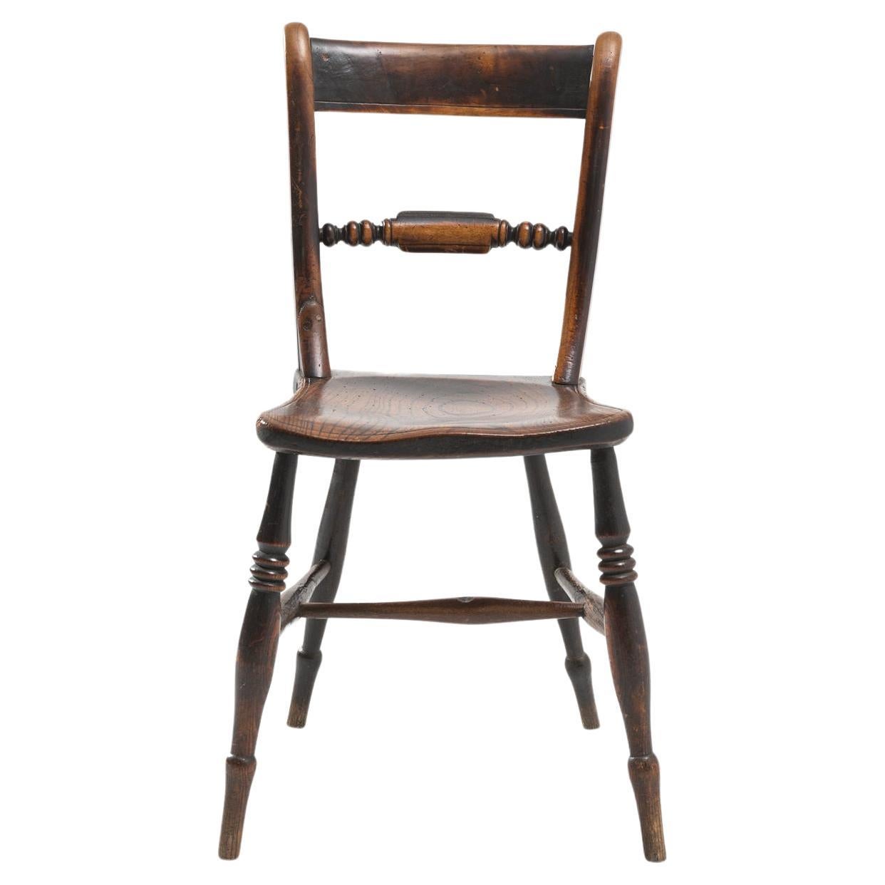 19th Century French Wooden Chair For Sale