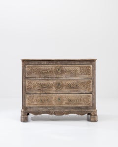 19th Century French Wooden Chest of Drawers