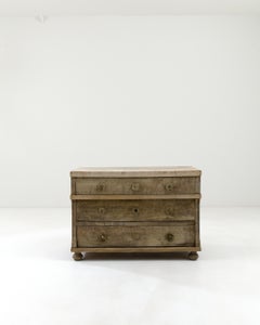 19th Century French Wooden Chest of Drawers