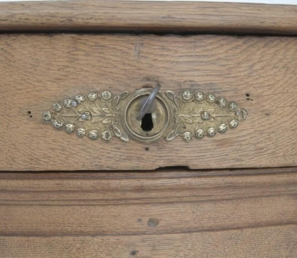 19th Century French Wooden Chest of Drawers For Sale 2