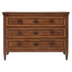 19th Century French Wooden Chest of Drawers
