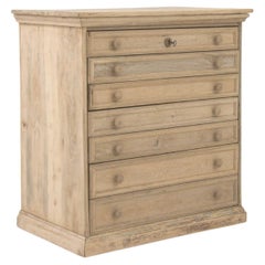 19th Century French Wooden Chest Of Drawers