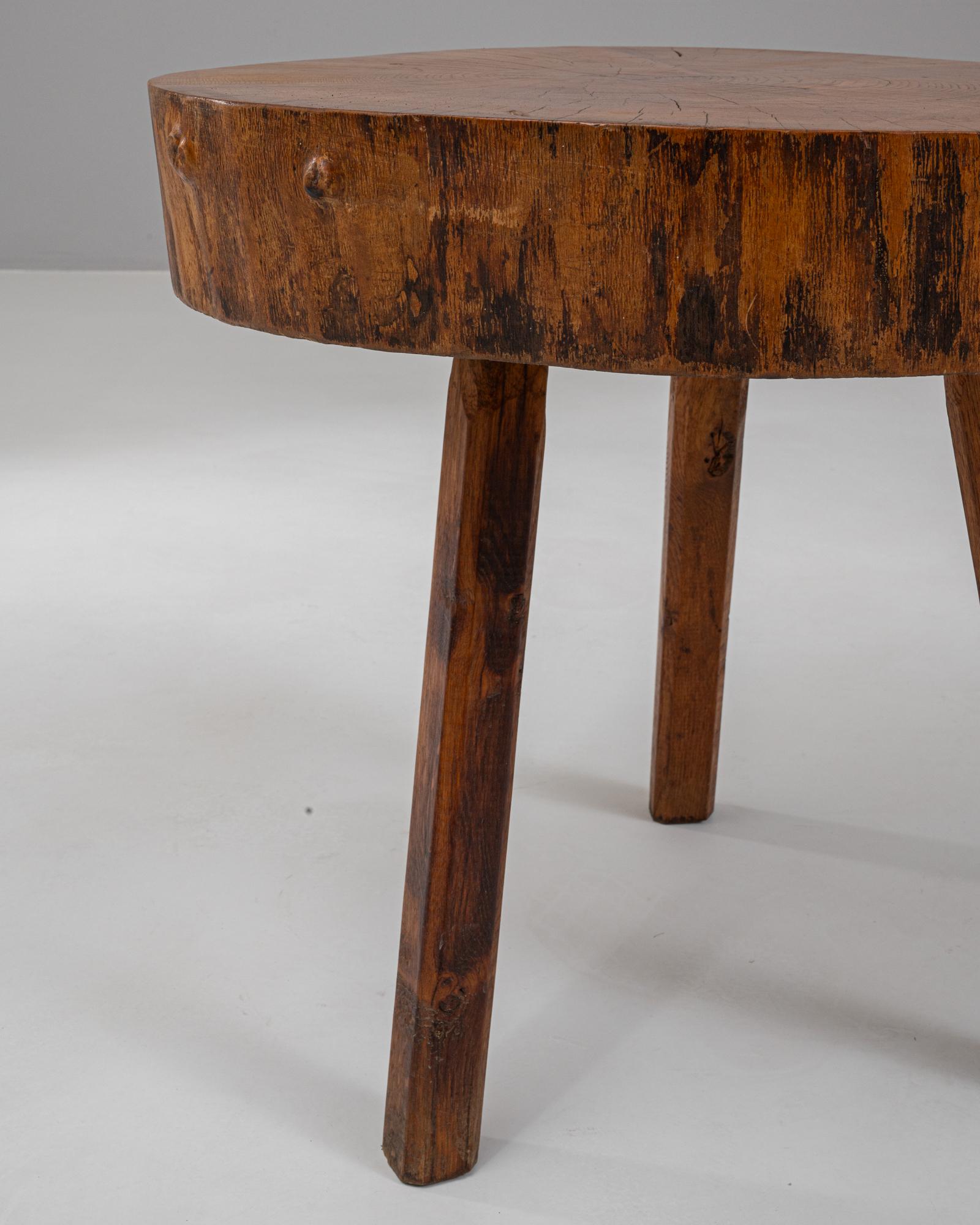 XIXe siècle Table basse en bois française du 19e siècle en vente