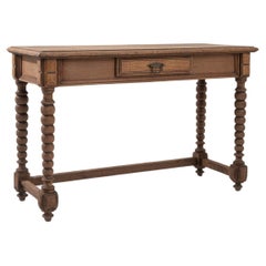 Antique 19th Century French Wooden Console Table