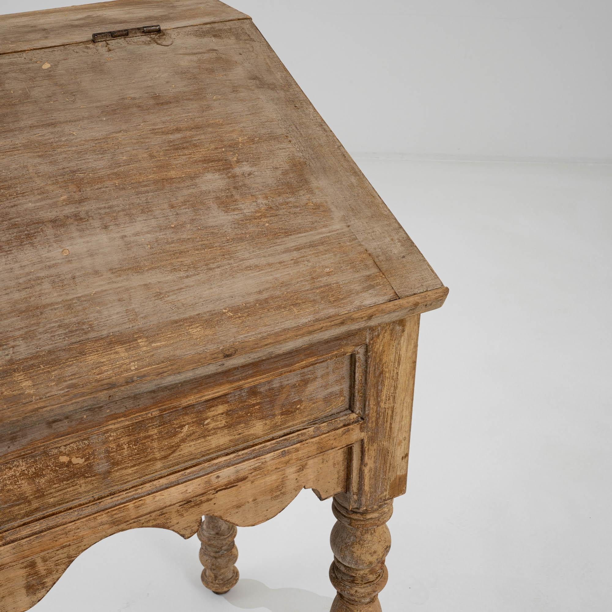 19th Century French Wooden Desk  6