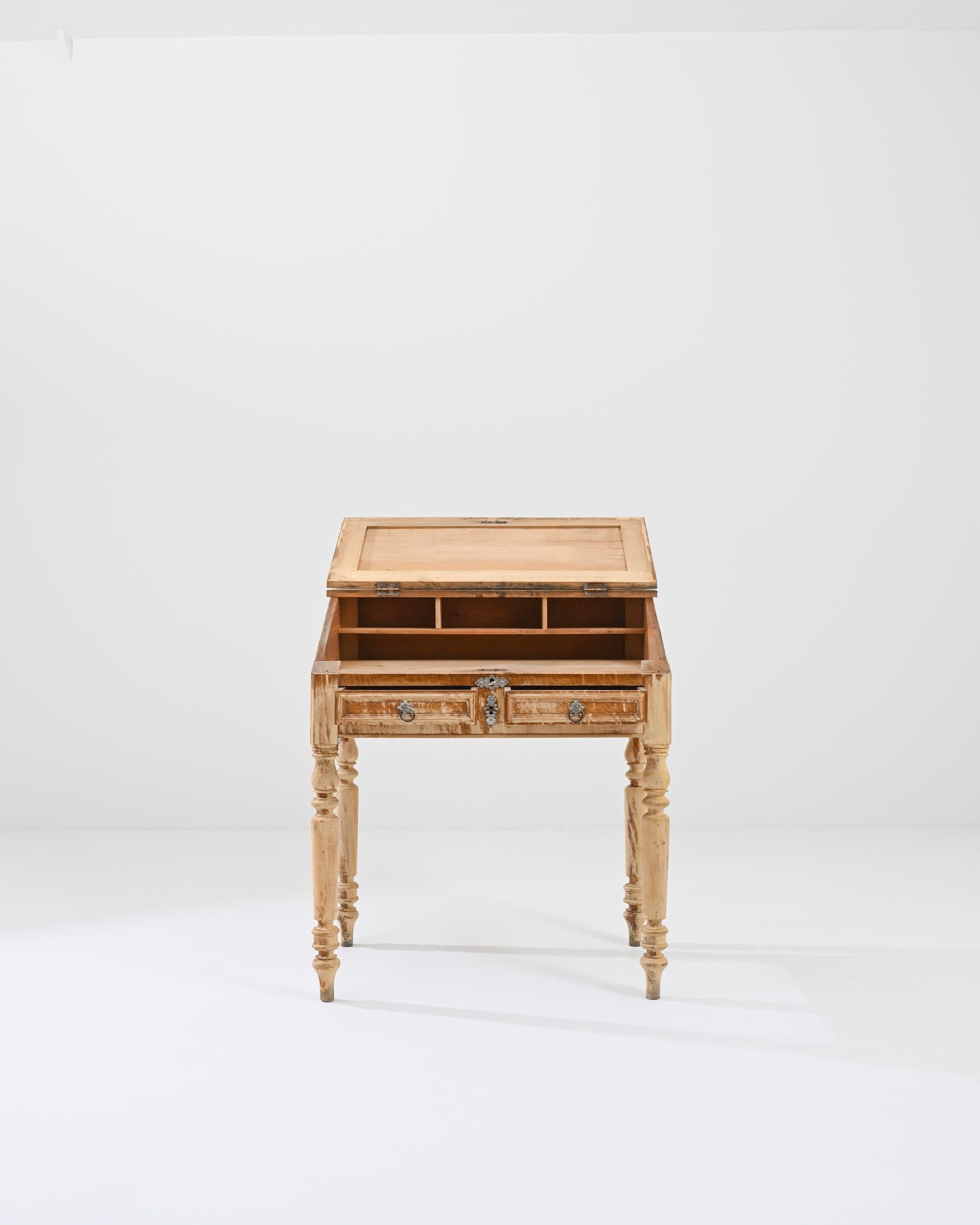 19th Century French Wooden Desk 1