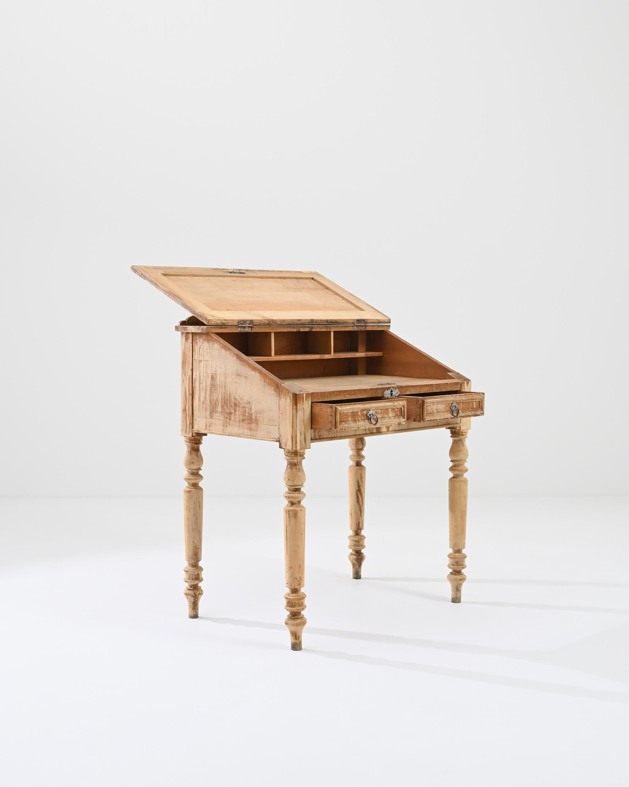 19th Century French Wooden Desk 3