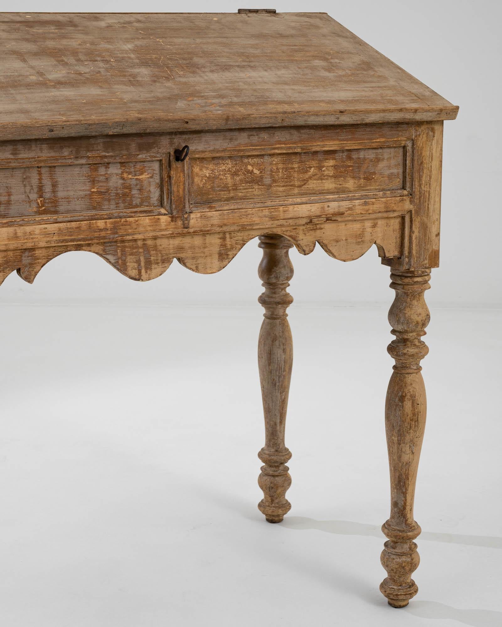 19th Century French Wooden Desk  4