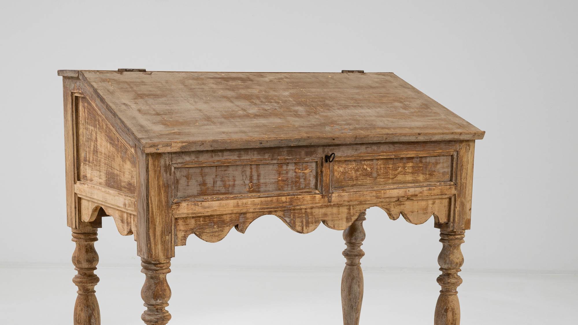 19th Century French Wooden Desk  5