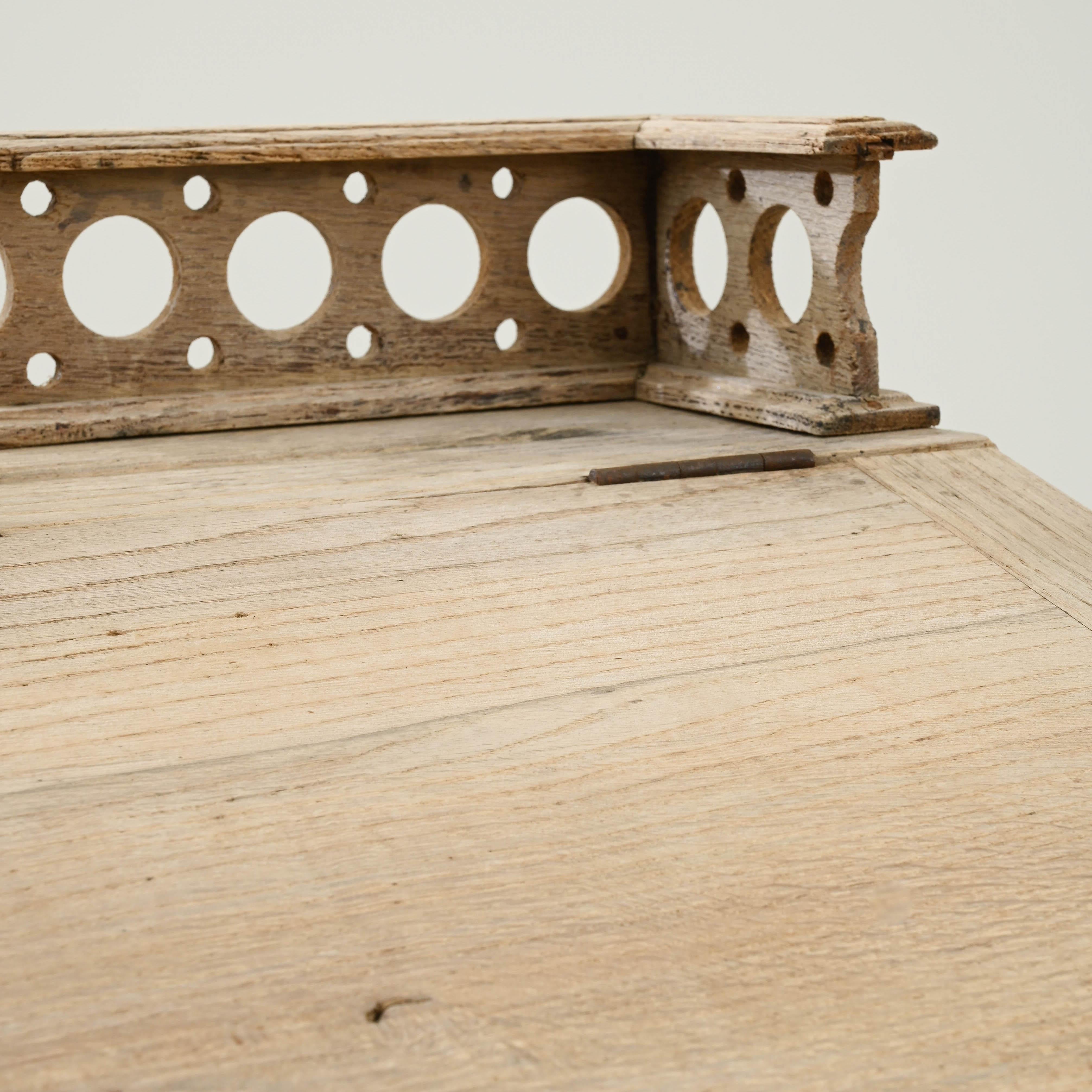 19th Century French Wooden Desk Organizer  For Sale 6