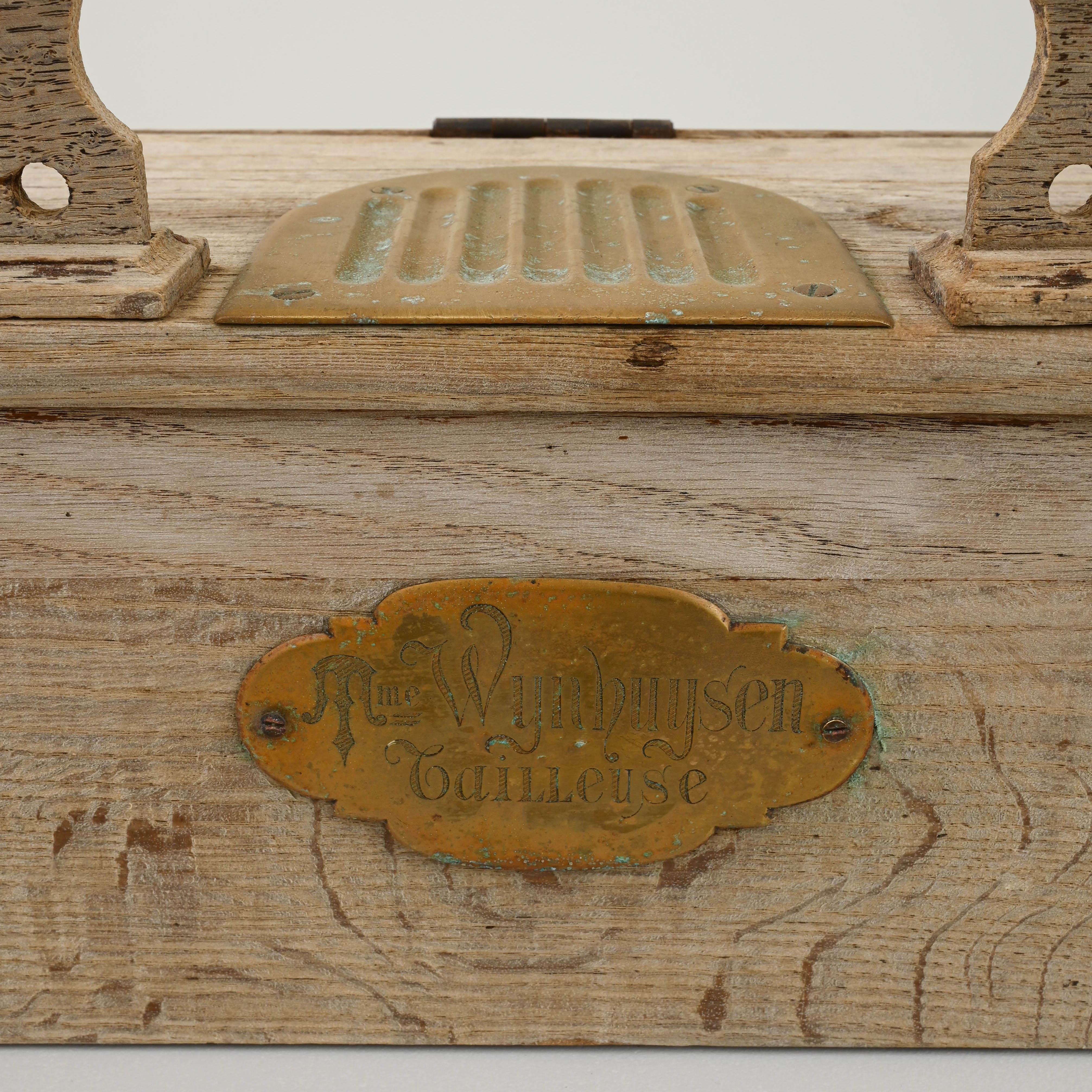 19th Century French Wooden Desk Organizer  For Sale 8