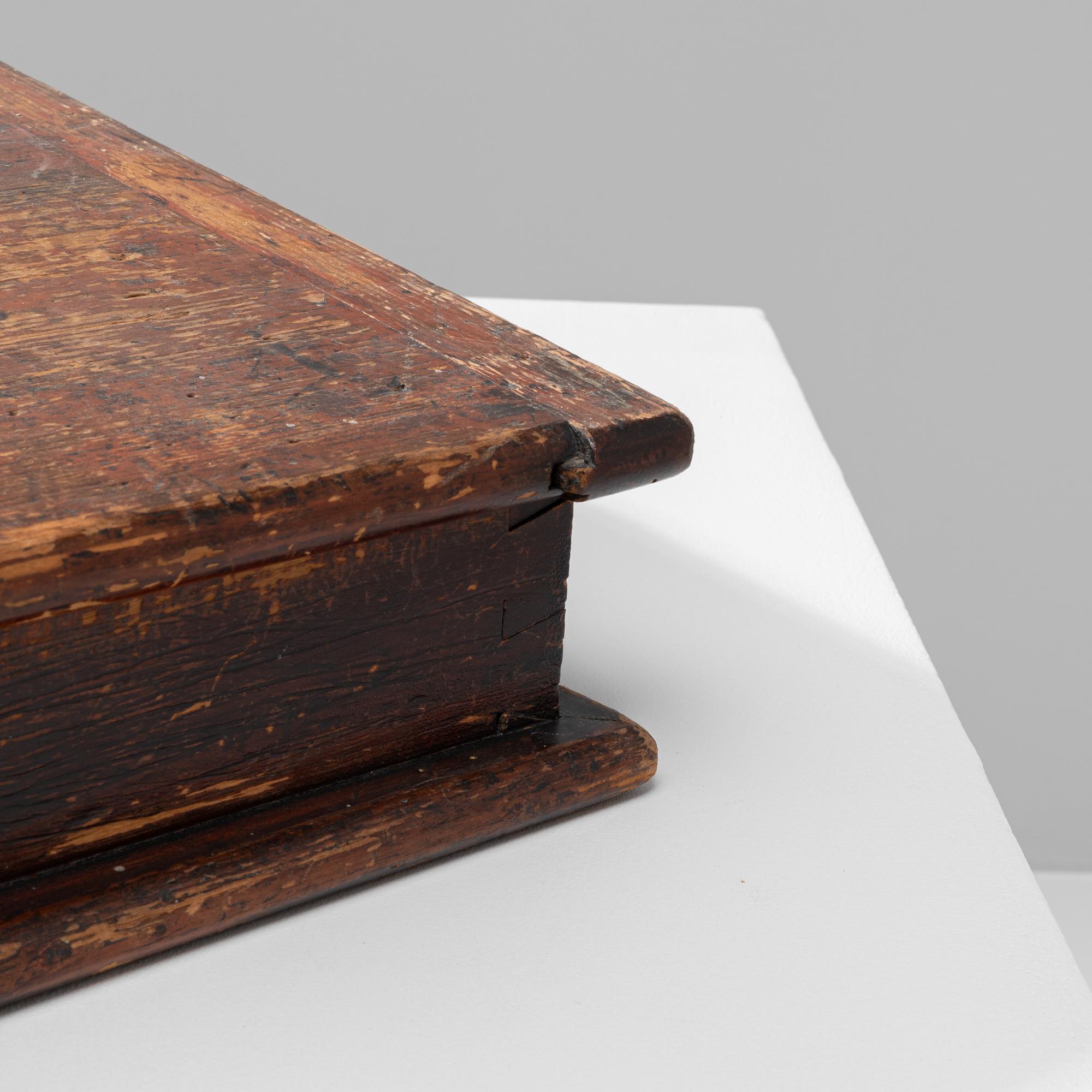 19th Century French Wooden Desk Organizer For Sale 9