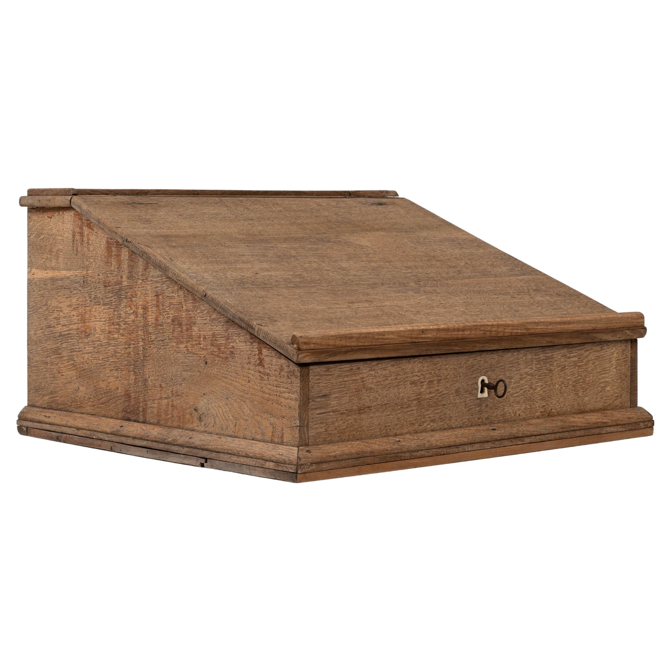 19th Century French Wooden Desk Organizer im Angebot