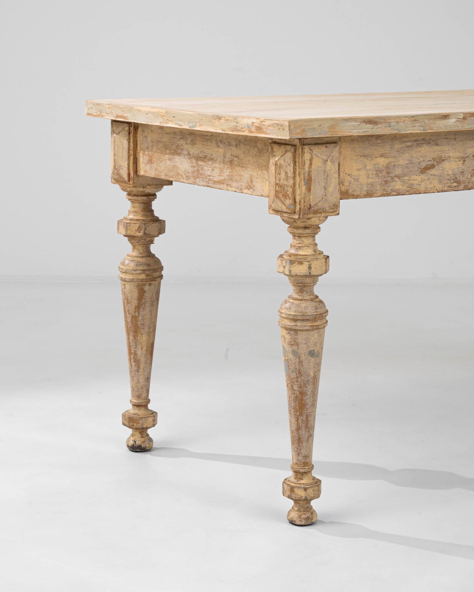 19th Century French Wooden Dining Table For Sale 3