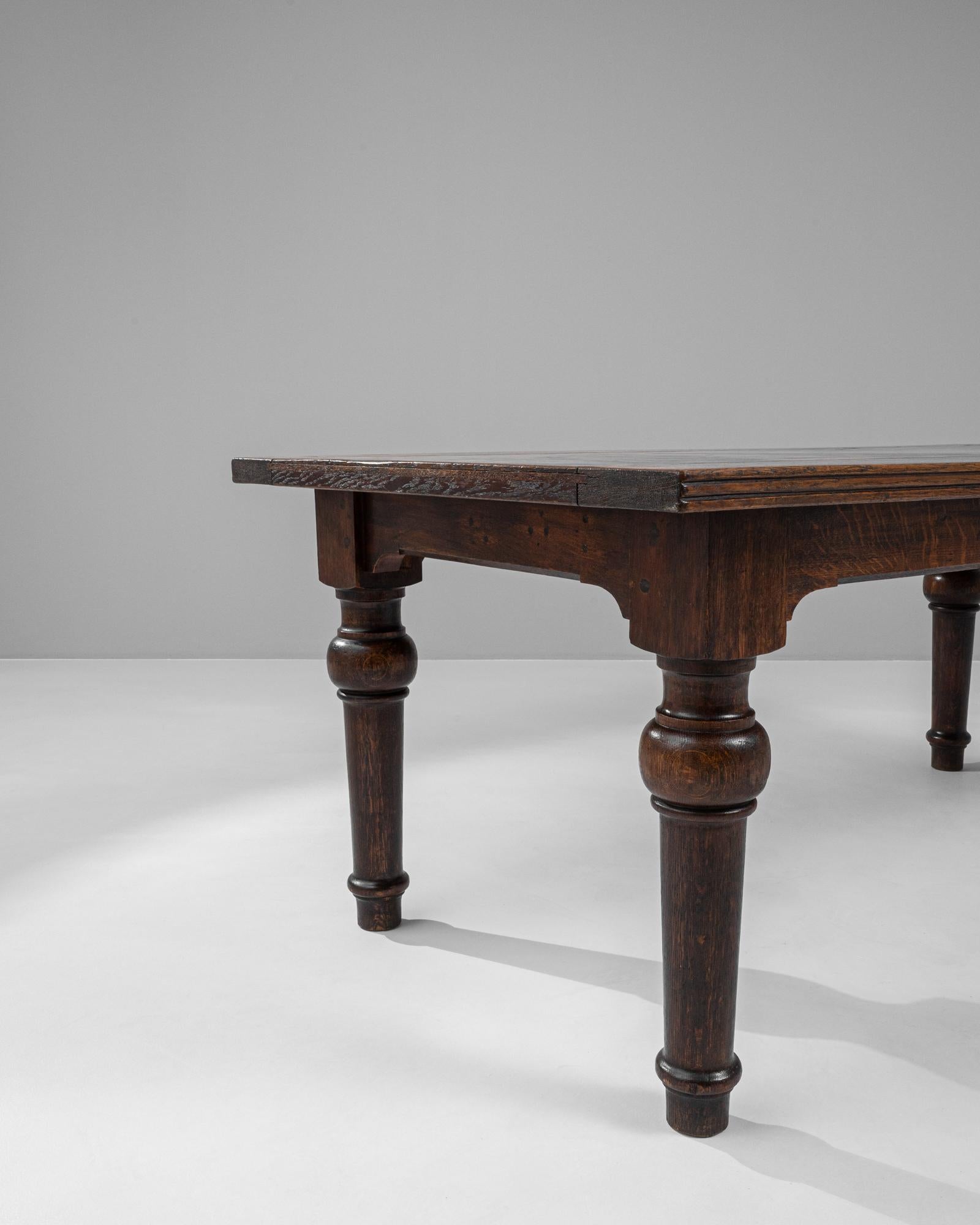 19th Century French Wooden Dining Table 3