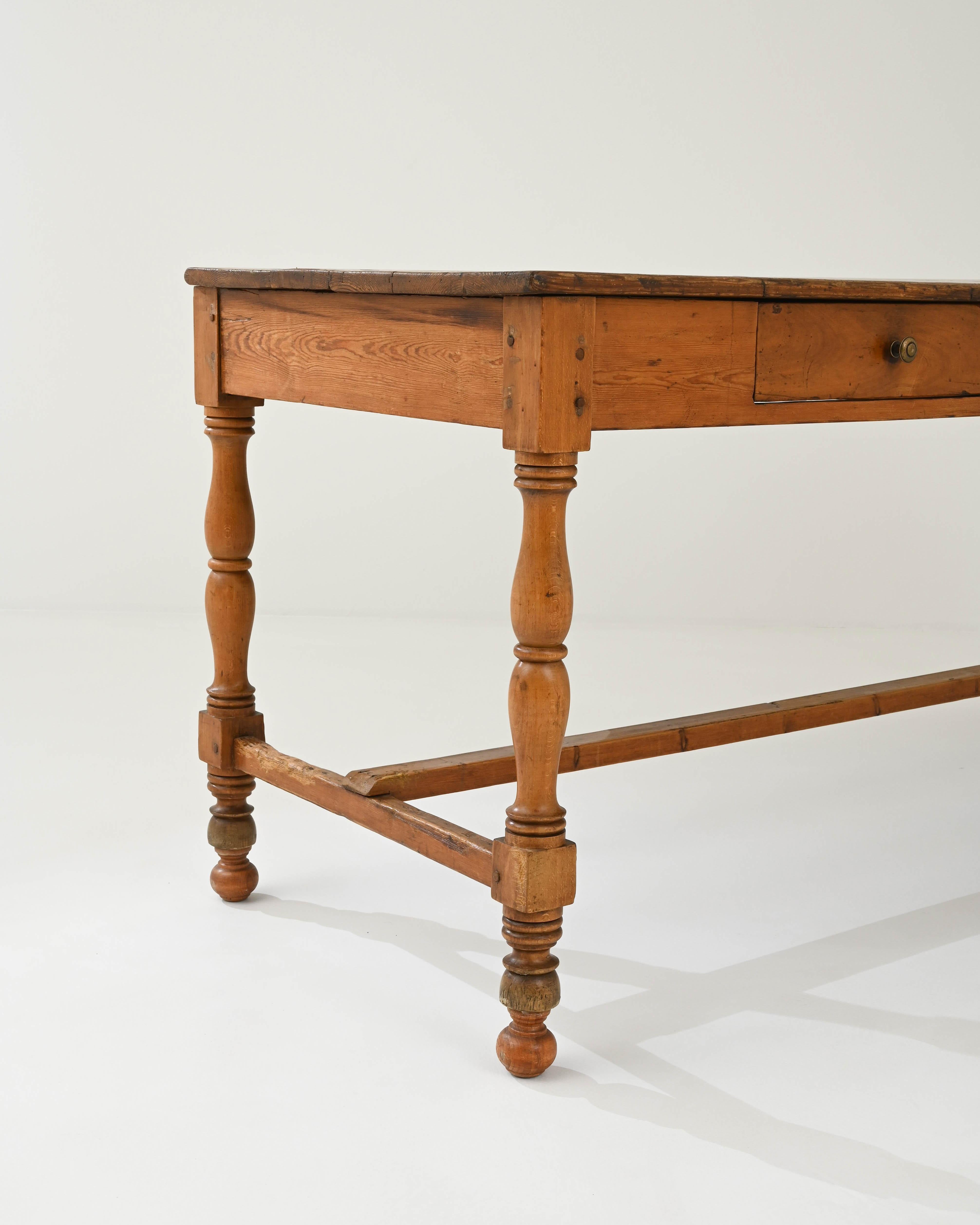 19th Century French Wooden Dining Table  4