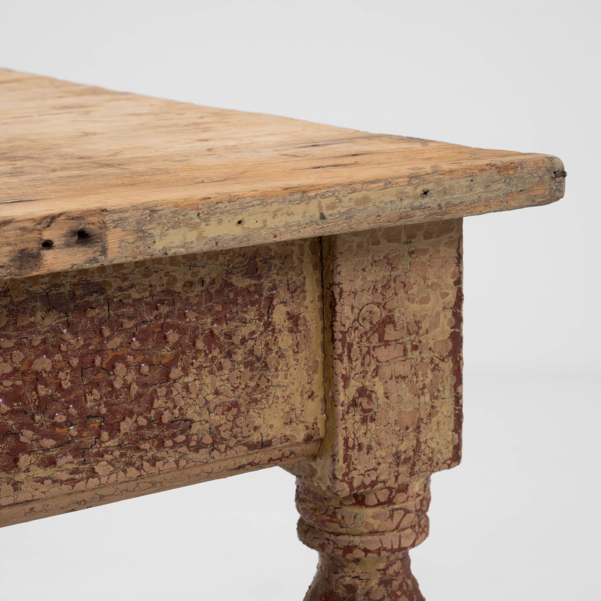 Französischer Esstisch aus Holz des 19. im Angebot 4