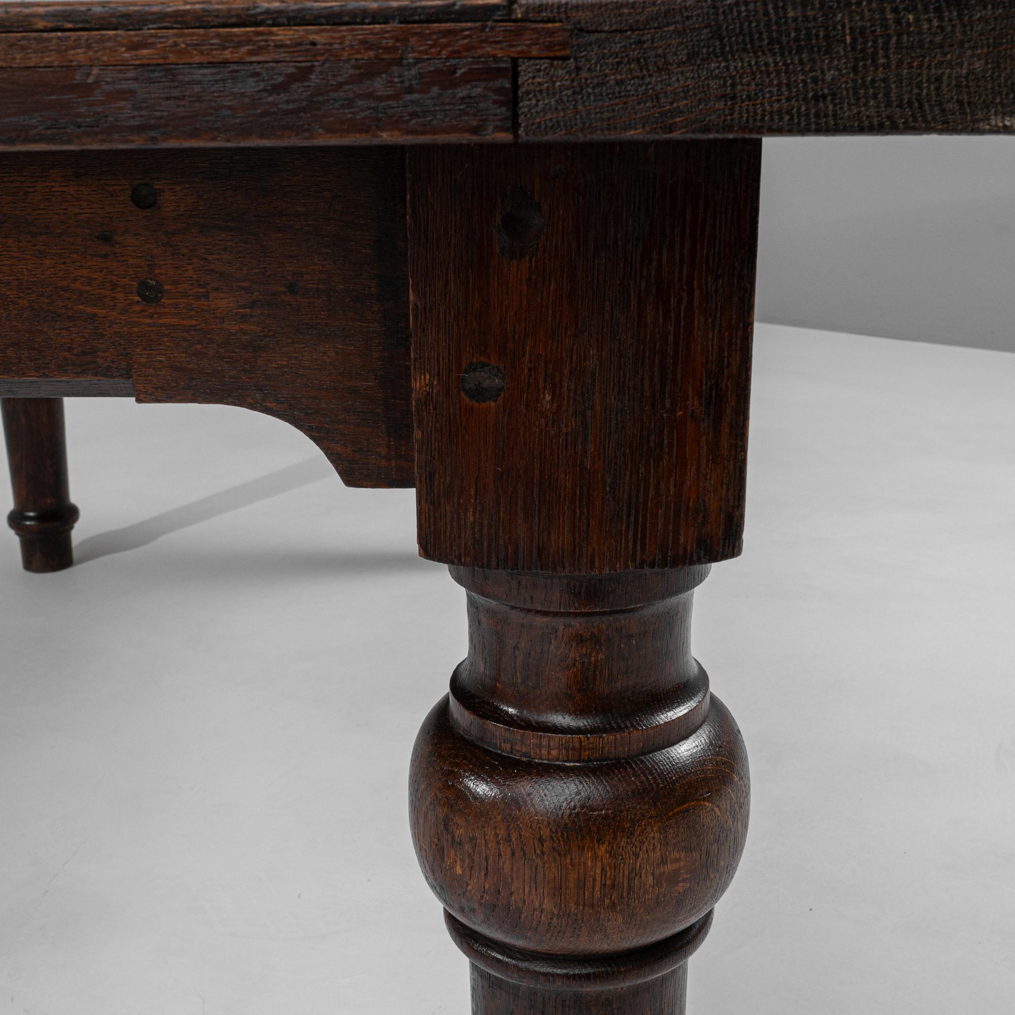 19th Century French Wooden Dining Table For Sale 6