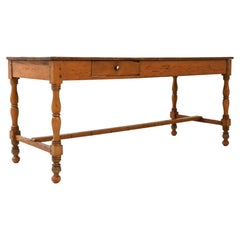19th Century French Wooden Dining Table 