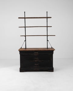 19th Century French Wooden Display Cabinet