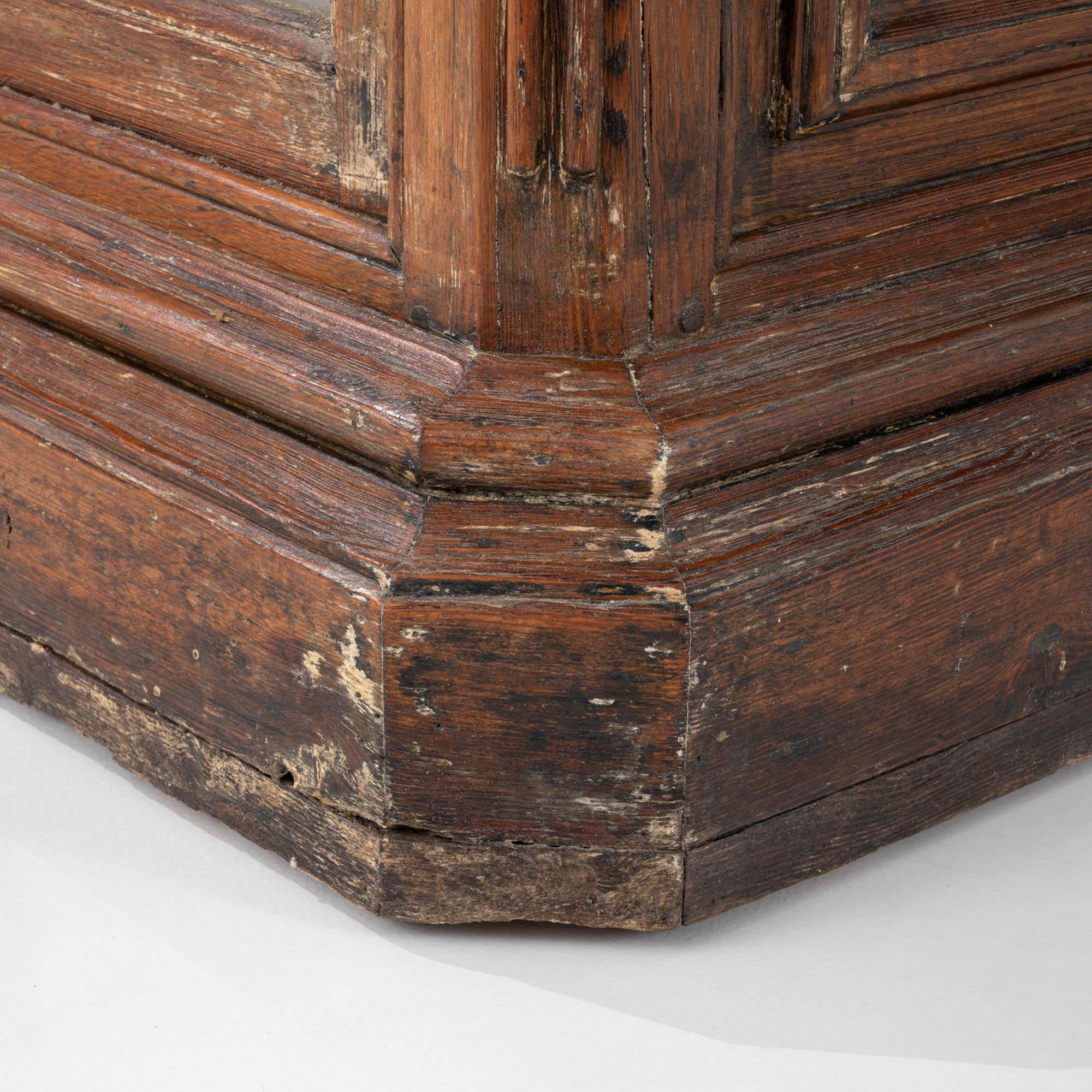 19th Century French Wooden Display Counter 5