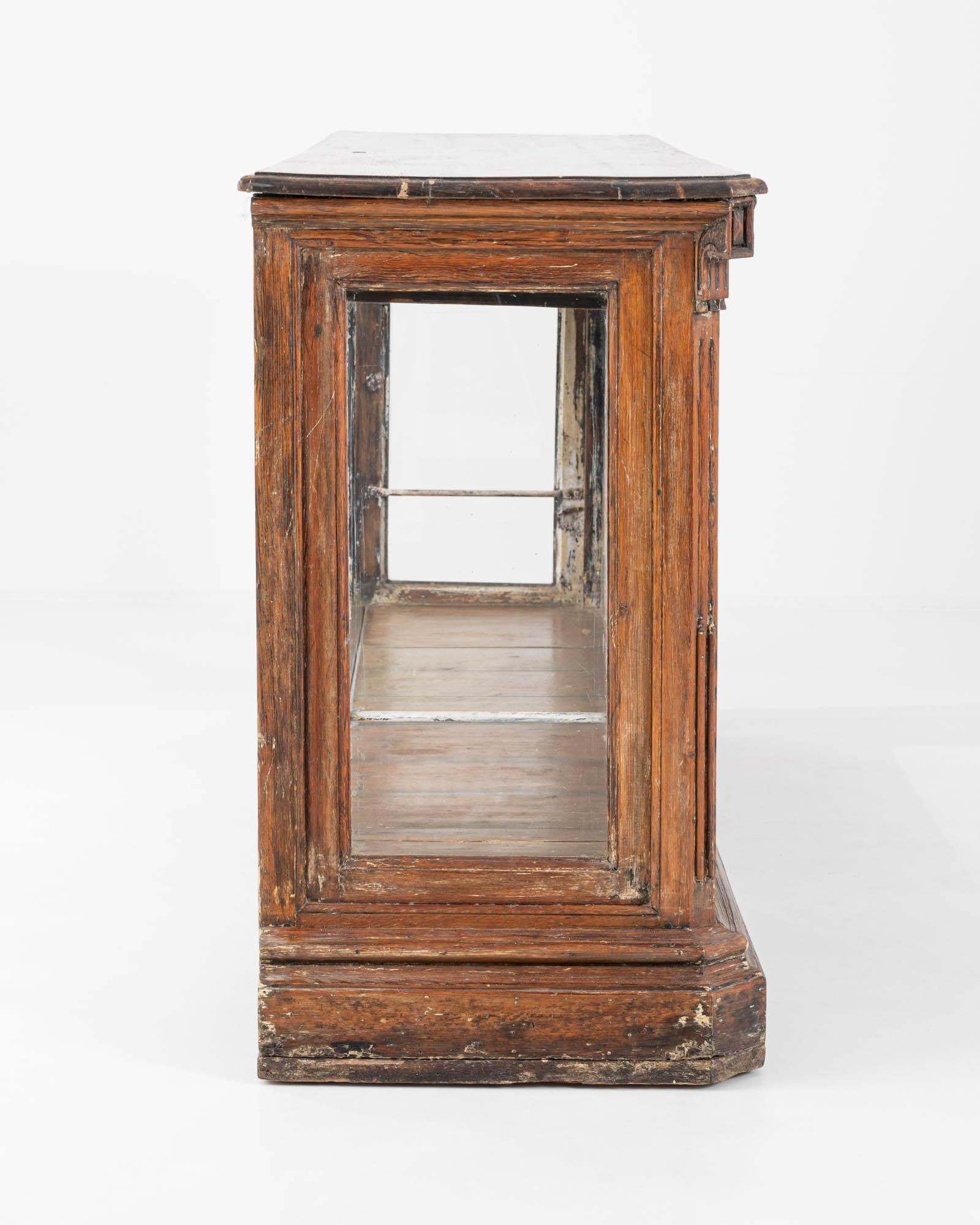 19th Century French Wooden Display Counter 7