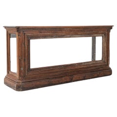 19th Century French Wooden Display Counter