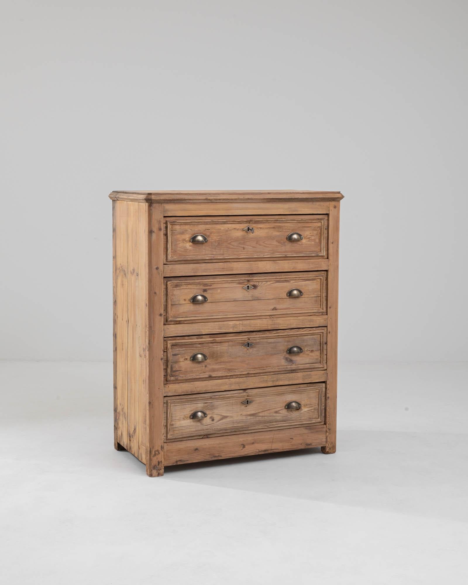 19th Century French Wooden Dresser 2