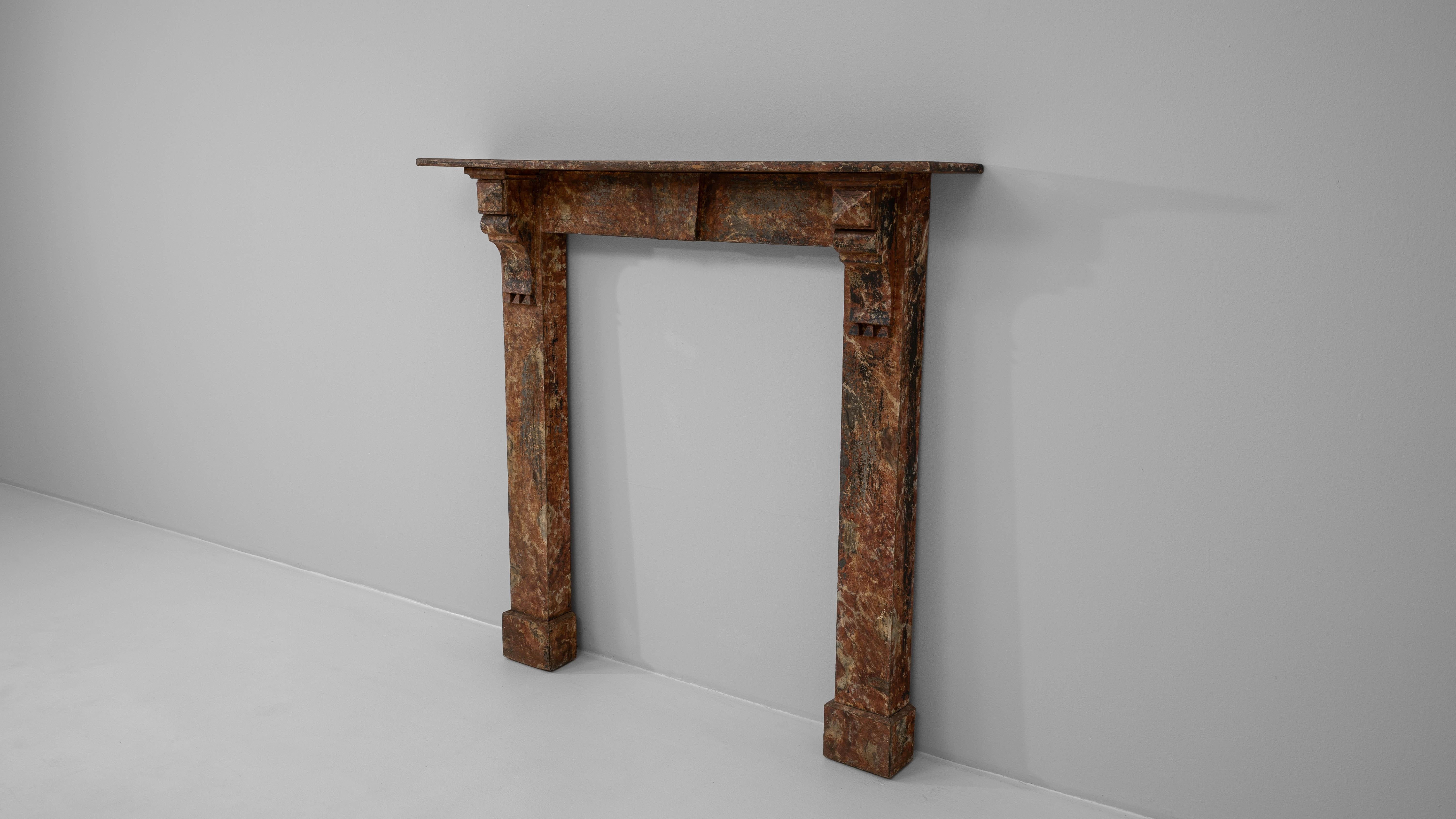 Französischer Holzkamin aus dem 19. im Angebot 6