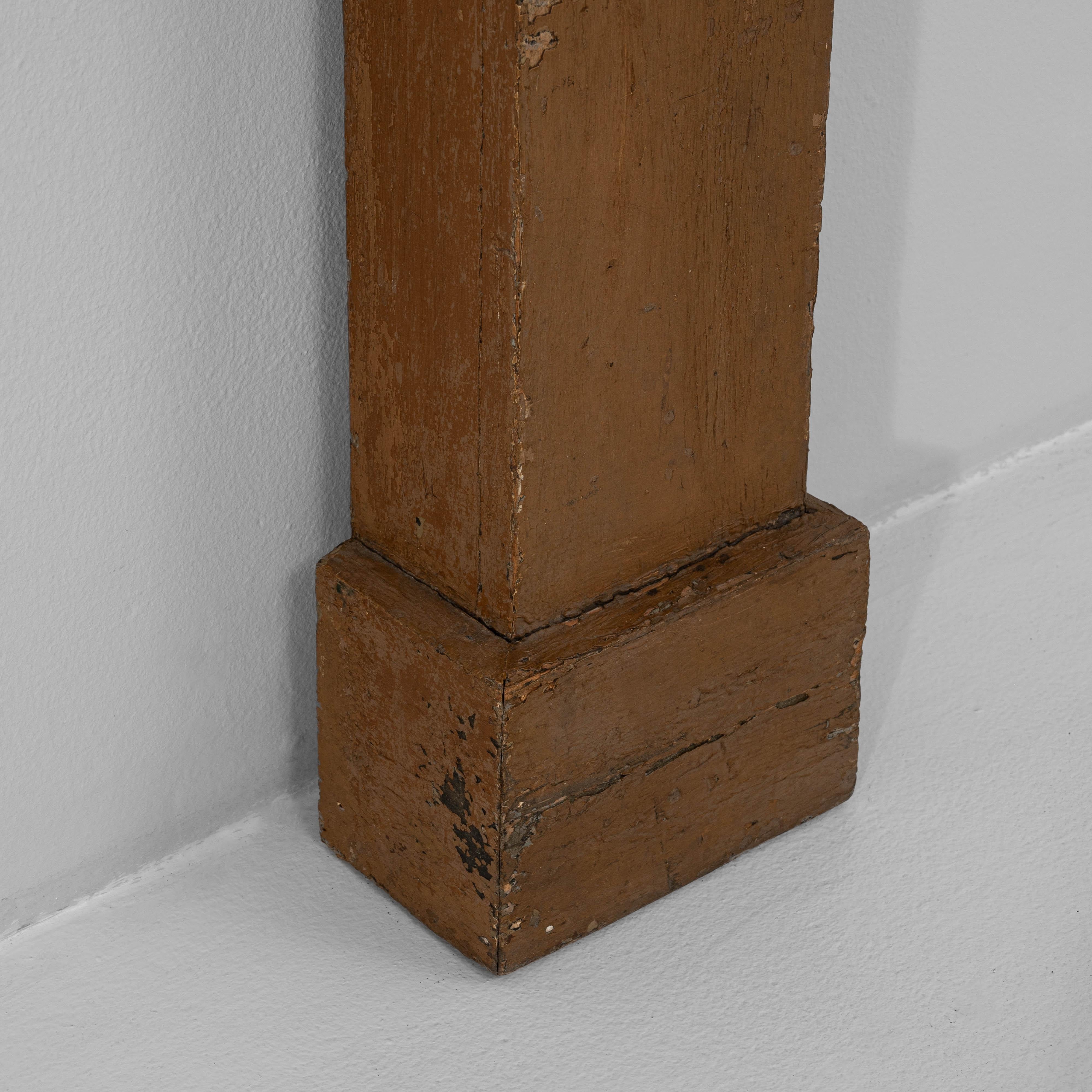 Französischer Holzkamin aus dem 19. im Angebot 9