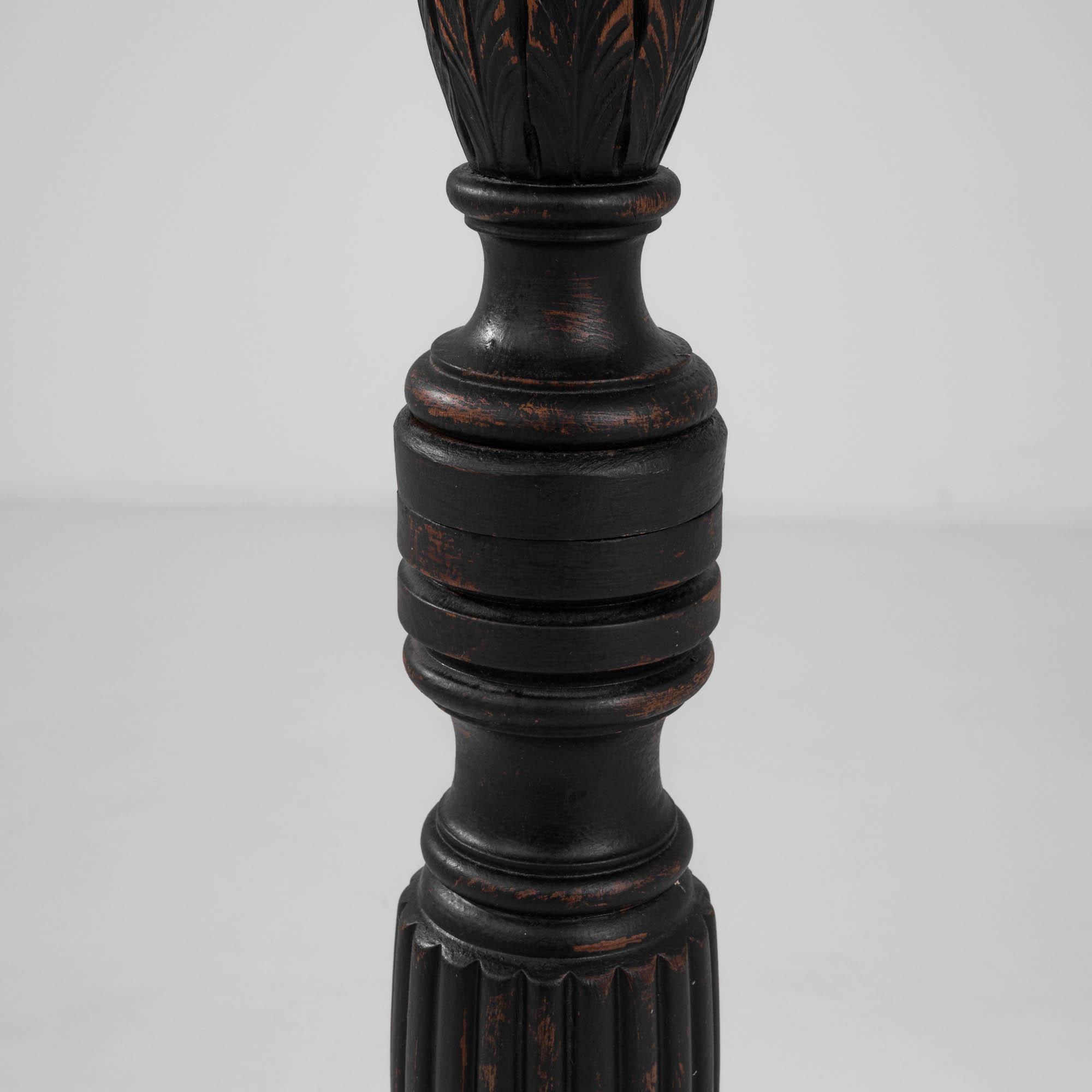 19th Century French Wooden Floor Lamp 7