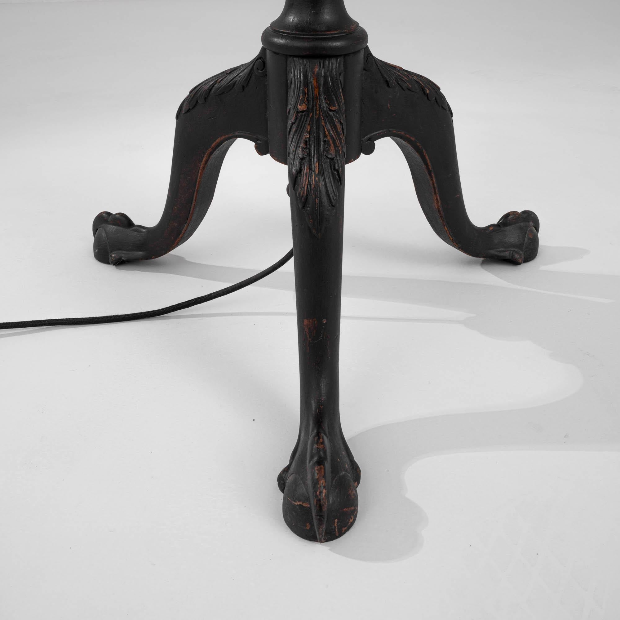 19th Century French Wooden Floor Lamp 8