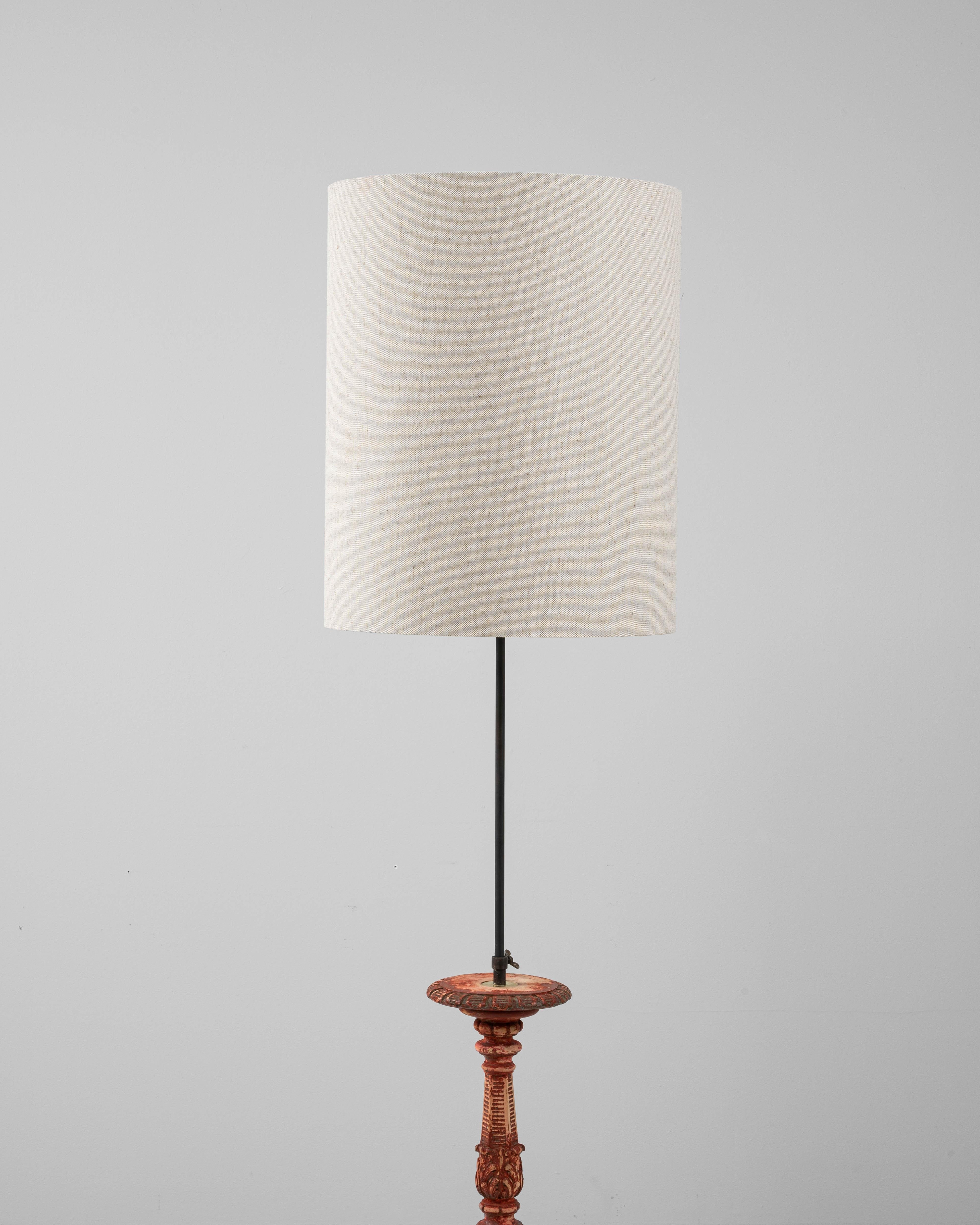 19th Century French Wooden Floor Lamp For Sale 3