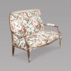 19th Century French Wooden Framed Settee