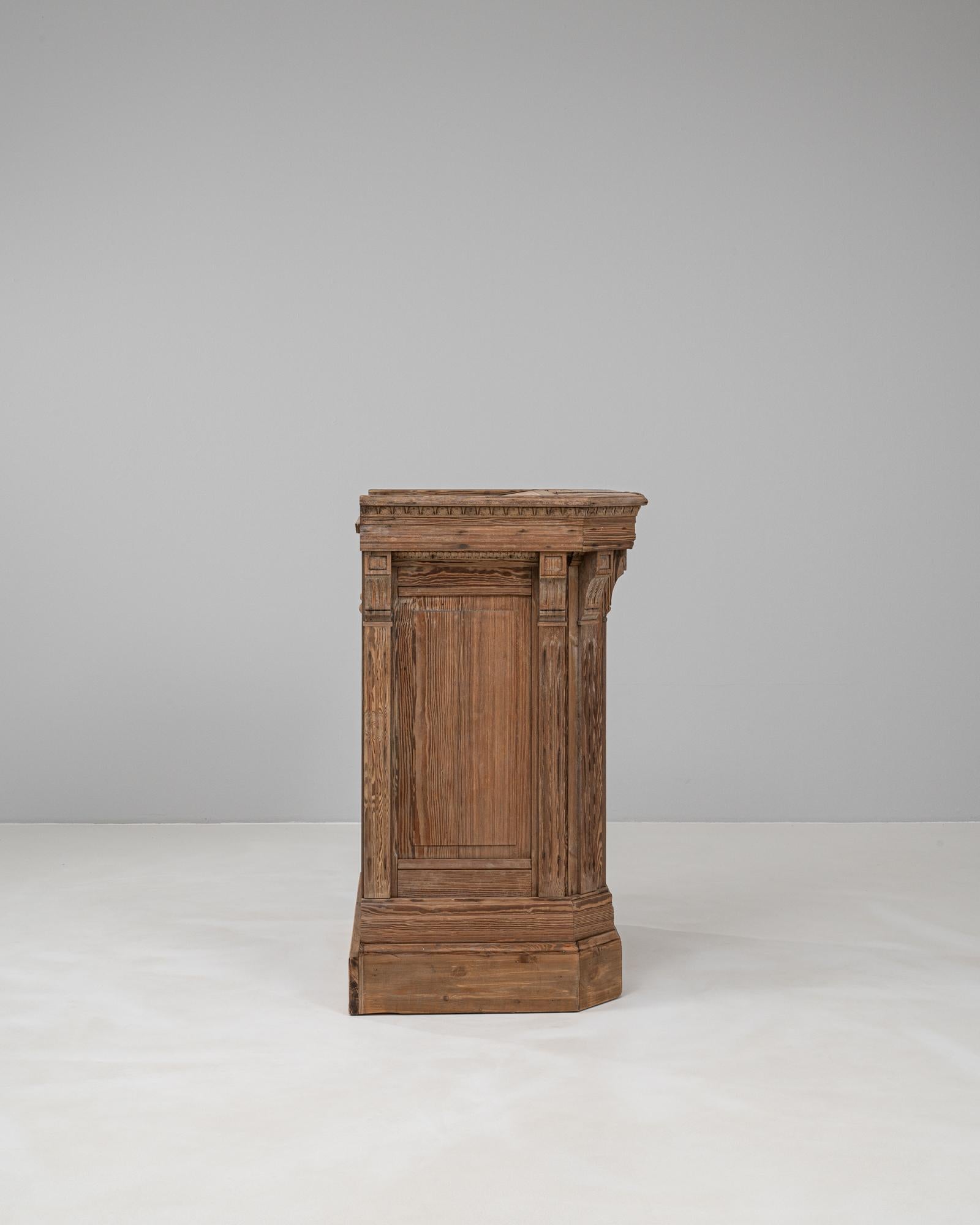 19th Century French Wooden Lectern 2