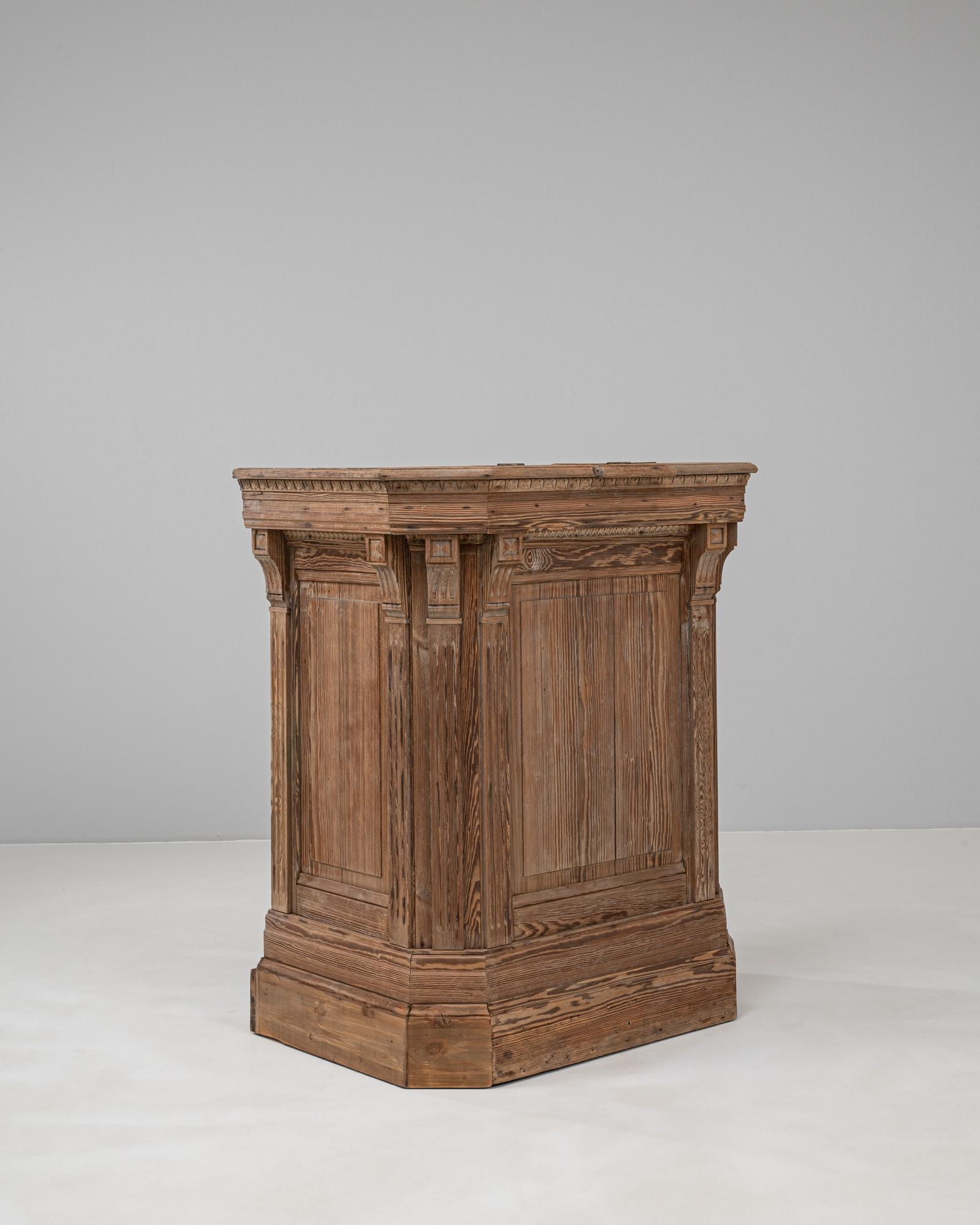 19th Century French Wooden Lectern 5