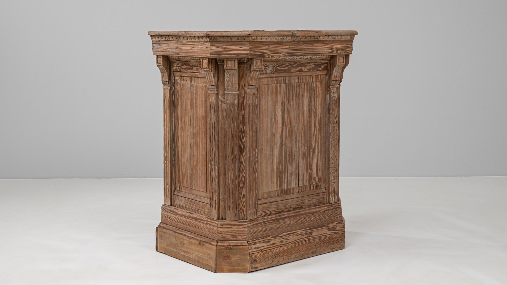 19th Century French Wooden Lectern 6