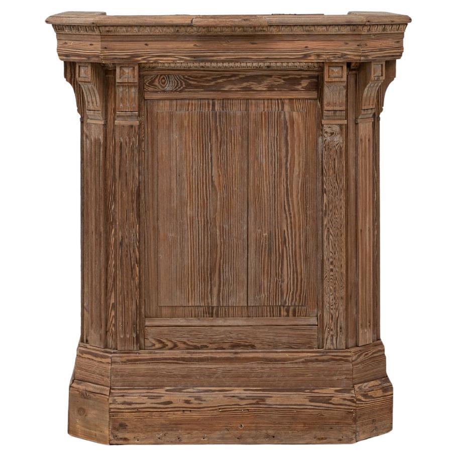 19th Century French Wooden Lectern